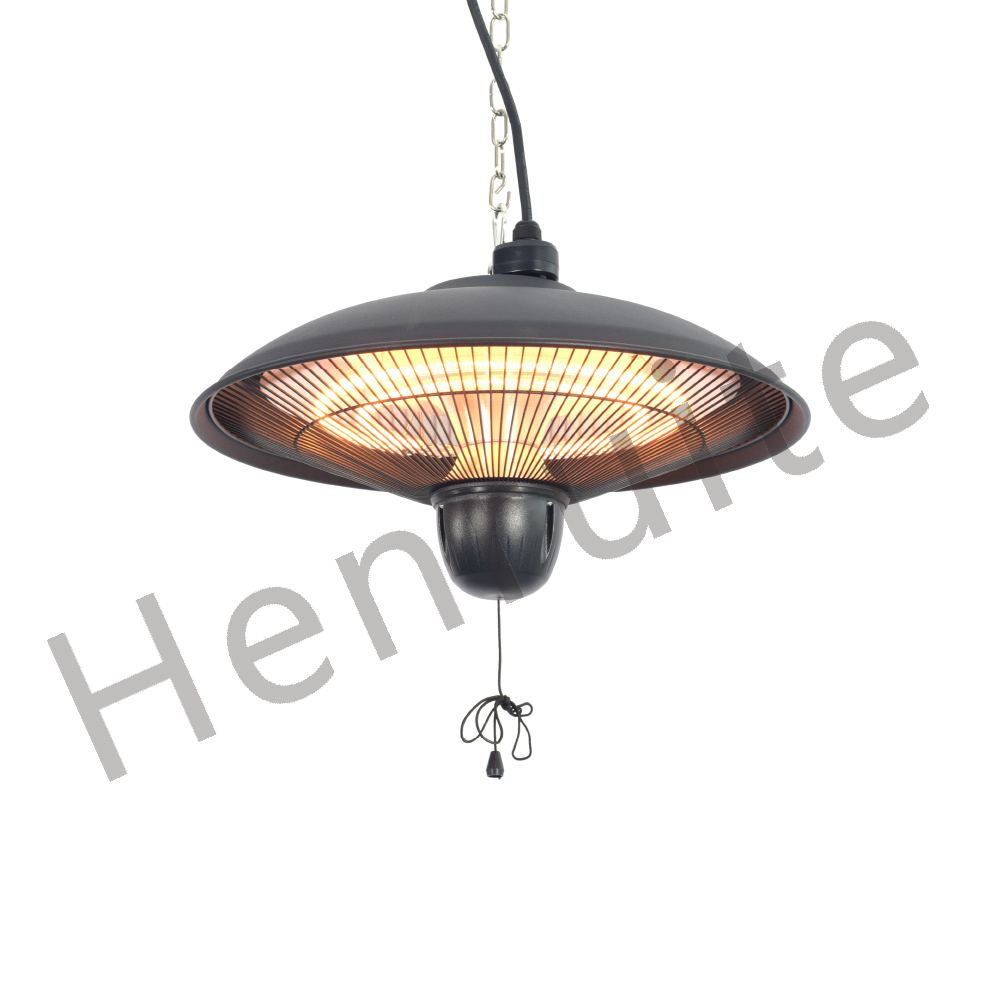 Wall mount heater for pub garden