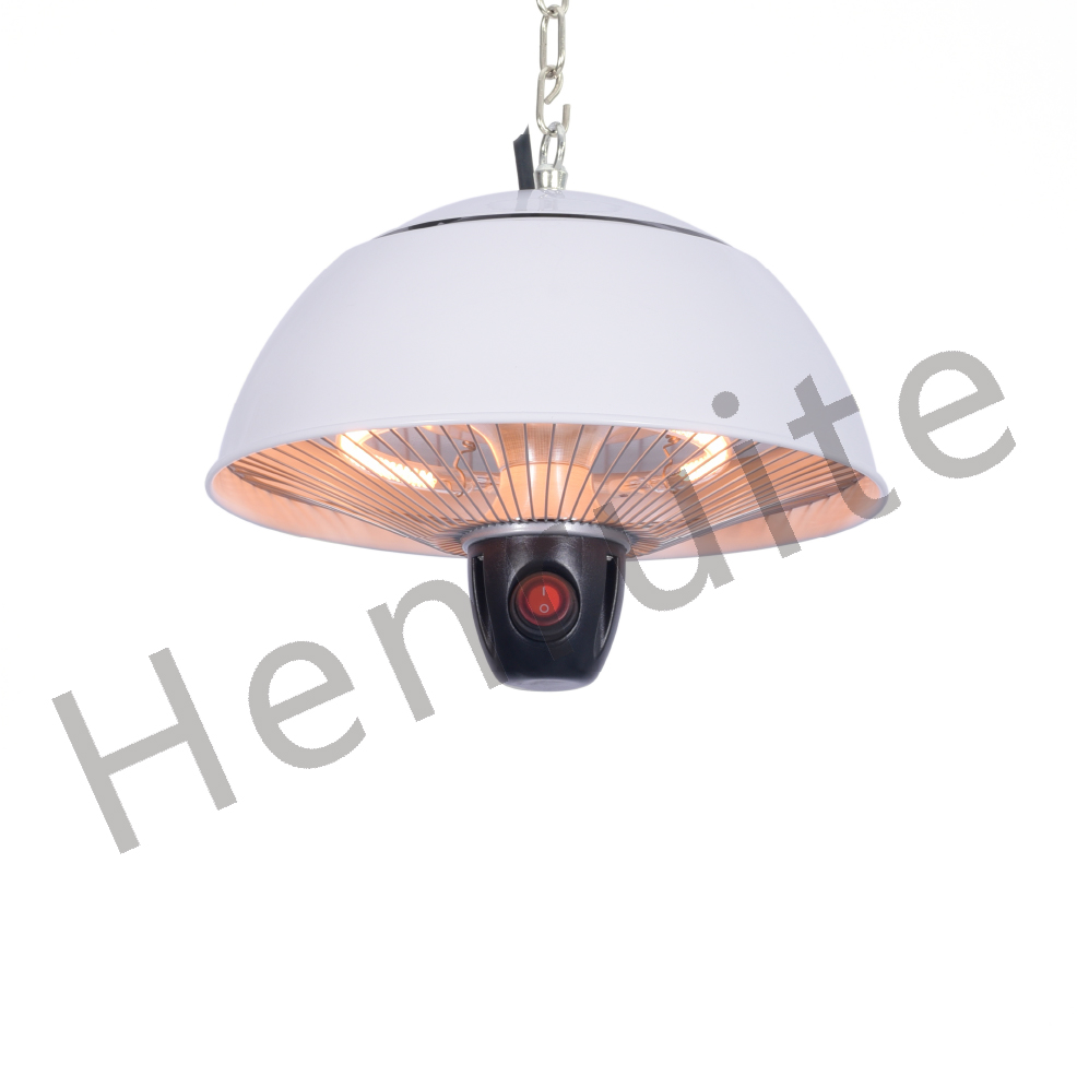 Wall mounted infrared patio heater
