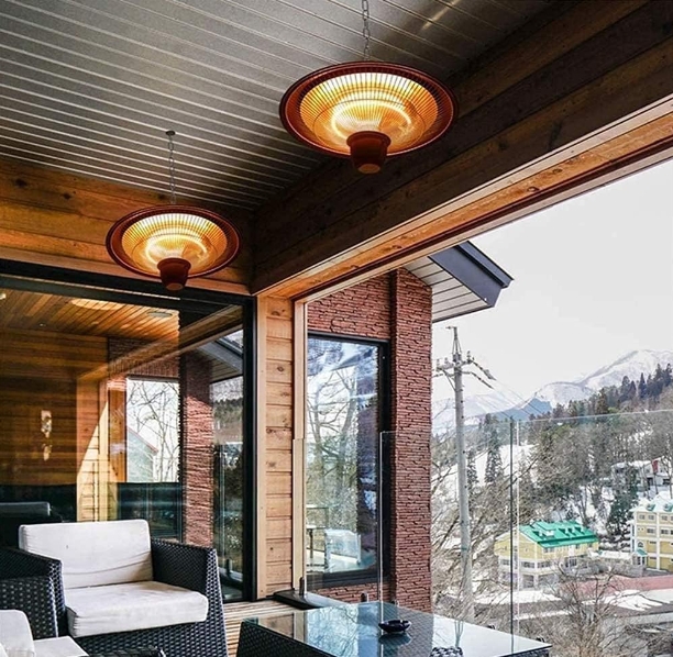 Infrared wall heater for bathroom