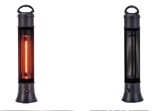 High ceiling factory radiator